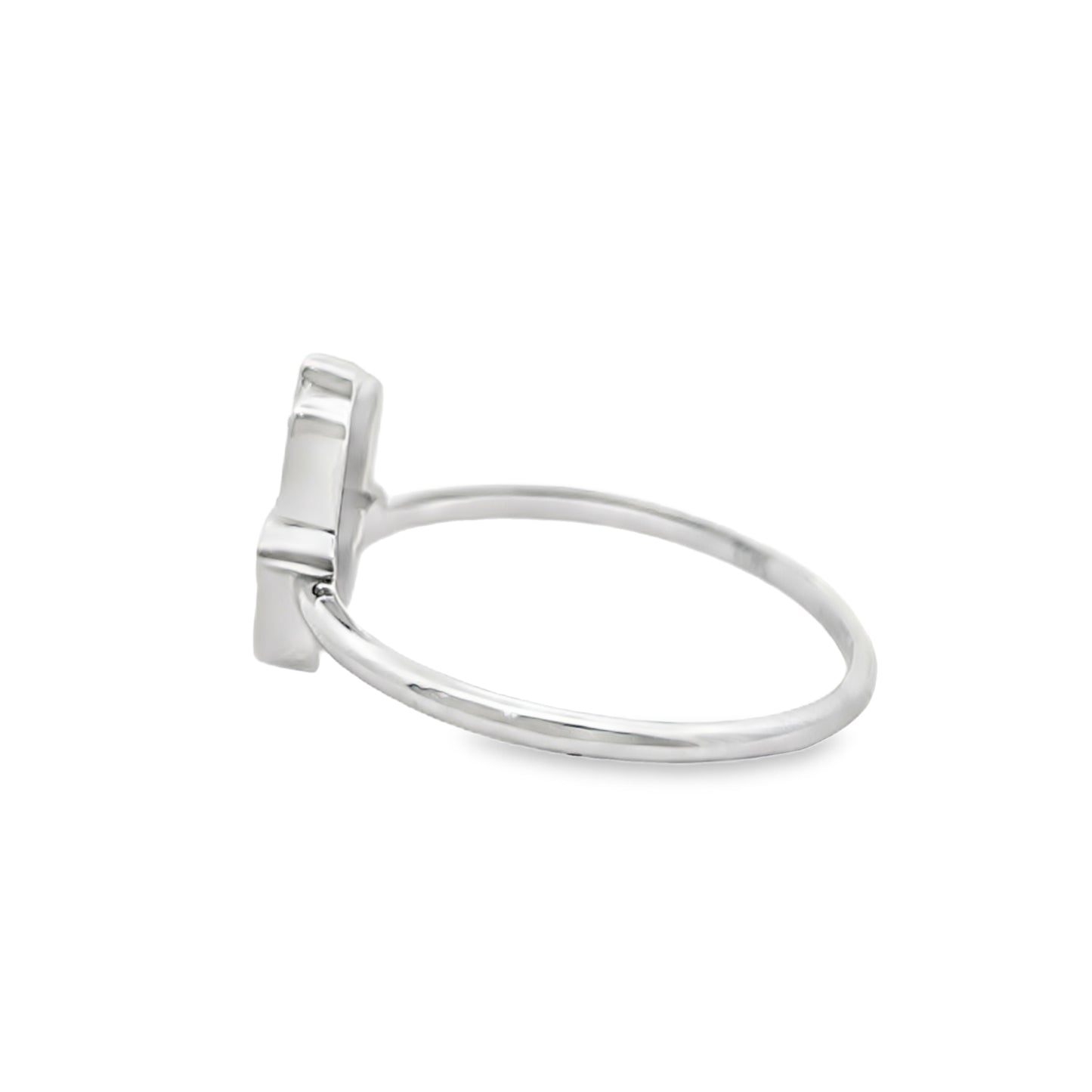 Hamsa Ring 0.13 ctw Diamond 10K Yellow Gold