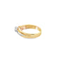 Bezel Set Solitaire Diamond Ring 0.20 ctw Diamond 14K Yellow Gold