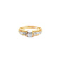 Bezel Set Solitaire Diamond Ring 0.20 ctw Diamond 14K Yellow Gold