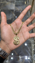 10KT Gold Pendent & Chain Set