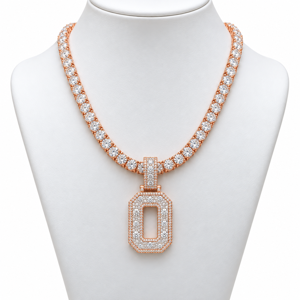 VVS 5mm Tennis Chain with any Number 0-9