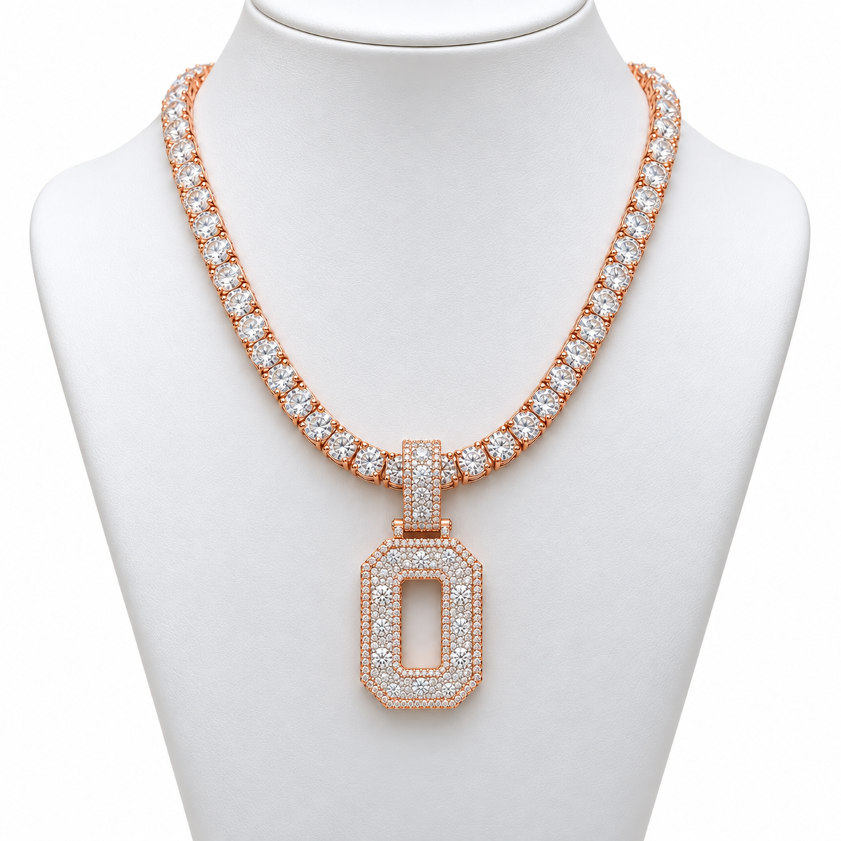 VVS 5mm Tennis Chain with any Number 0-9