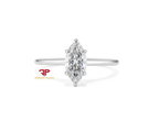 14K Gold 1 CTW Lab Grown Diamond Solitaire Ring | Emerald, Radiant, Oval, Pear, Round & Marquise