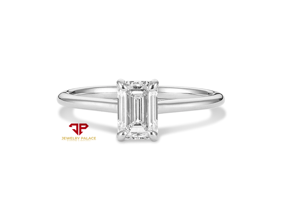 14K Gold 1 CTW Lab Grown Diamond Solitaire Ring | Emerald, Radiant, Oval, Pear, Round & Marquise