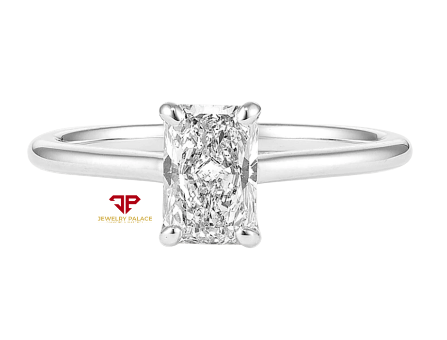 14K Gold 1 CTW Lab Grown Diamond Solitaire Ring | Emerald, Radiant, Oval, Pear, Round & Marquise