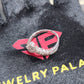 10K White Gold Natural Diamond V-Shaped Band Ring – 0.60 CTW
