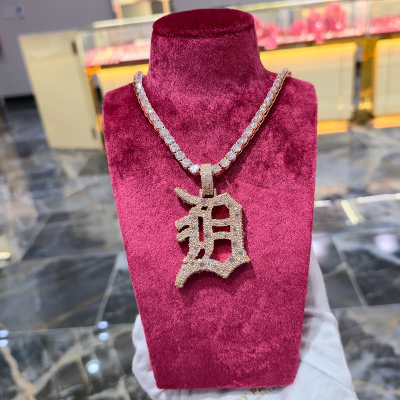 Pendant and chain