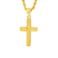 14K Yellow Gold Crucifix Cross Pendant Necklace – Timeless Religious Symbol | Jewelry Palace