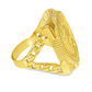 10K Yellow Gold Lion Crest Signet Ring | Jewelry Palace