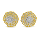 10K Yellow Gold Diamond Round Stud Earrings | 0.23 CTW | Jewelry Palace