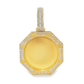 10K Yellow Gold Diamond Hexagon Memory Pendant 2.0 CTW | Jewelry Palace