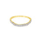 10K Yellow Gold Diamond Princess-Cut Diamond Ring With Band 1.73 CTW