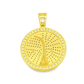 10K Yellow Gold Diamond 'Tree of Life' Pendant with Diamonds 1.25 ctw