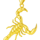 10K Yellow Gold Scorpion Pendant Necklace Set – Bold & Fearless Design | Jewelry Palace