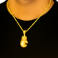 10K Yellow Gold Boxing Glove Pendant Necklace Set – Symbol of Strength & Determination | Jewelry Palace