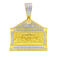 10K Yellow Gold Diamond Last Supper Pendant 0.39 ctw – Religious Jesus Pendant | Jewelry Palace Lithonia, GA