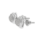 10K White Gold Diamond Heart Stud Earrings 0.26 CTW | Jewelry Palace