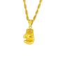 10K Yellow Gold Boxing Glove Pendant Necklace Set – Symbol of Strength & Determination | Jewelry Palace