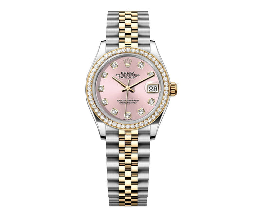 31MM Two-Tone Rolex Datejust with 2 CTW Diamond Bezel