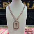 VVS Moissanite Custom Pendent and Custom Chain Combo